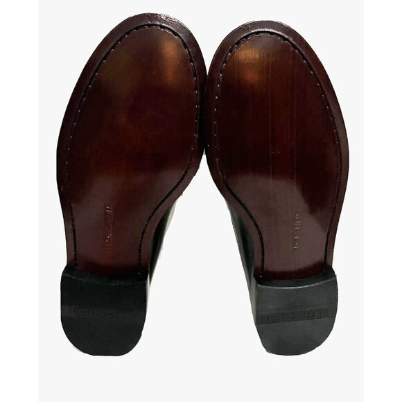 Florsheim Berkley Burgundy Penny Loafers Dress Shoes 9.5D Slip On Moc Toe main image 7